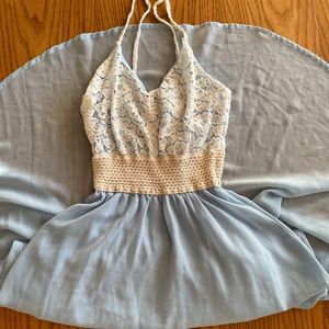SOLD‼️gorgeous baby blue dress